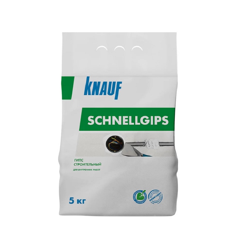 Гипс строительный Knauf Schnellgips (5 кг)