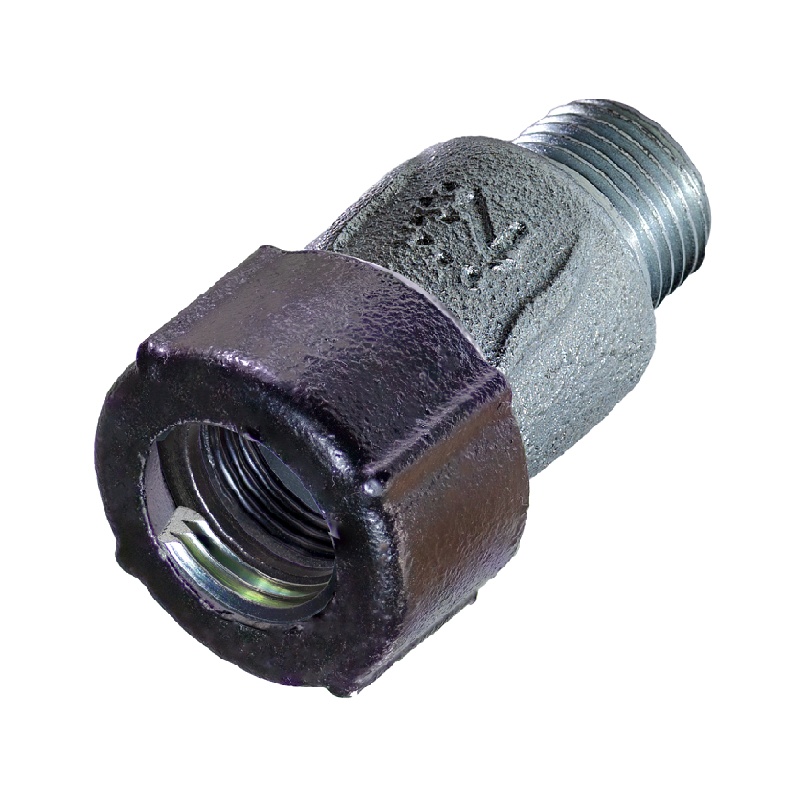 Соединитель зажимной для стальных труб 1/2"х1/2" НР