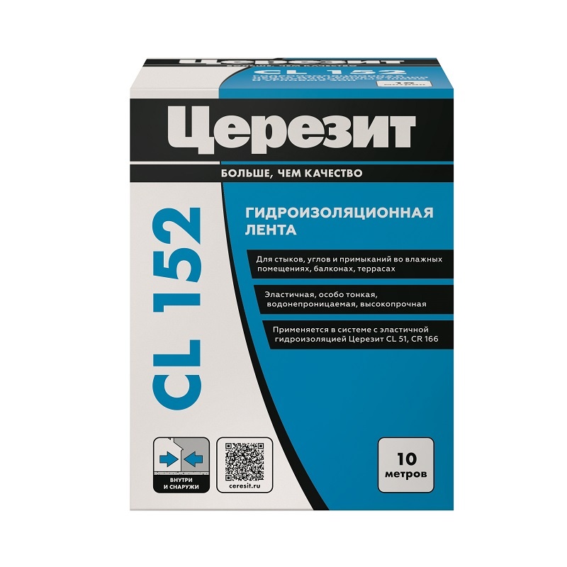 Лента герметизирующая Церезит CL 152, 10 м