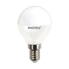 Лампа светодиодная Smartbuy LED E14, шар, 7Вт, 230В, 4000К, нейтральный свет