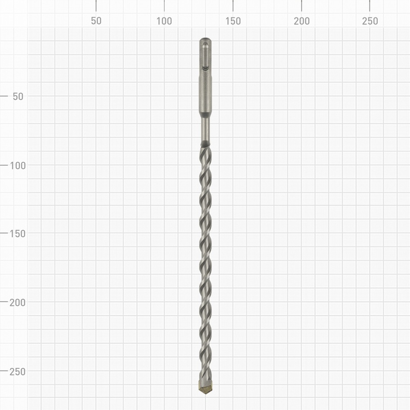 Бур Trigger 78282 SDS+8х200/260 мм