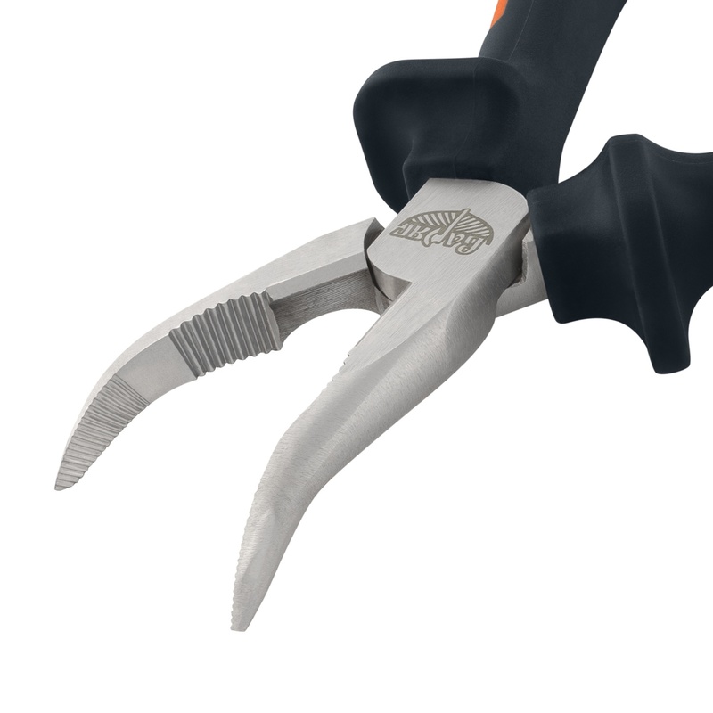 Тонкогубцы Варяг 87007 изогнутые CrMo 160 мм