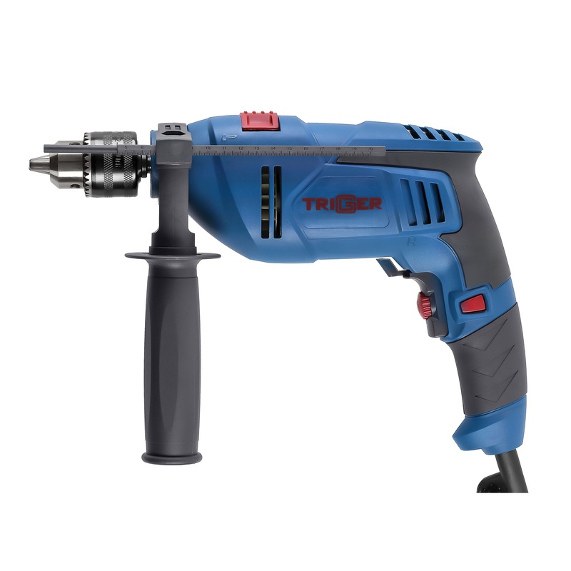 Дрель ударная сетевая Trigger 20012, 13 мм патрон ключевой 0,9 кВт, 0-2800 об/мин