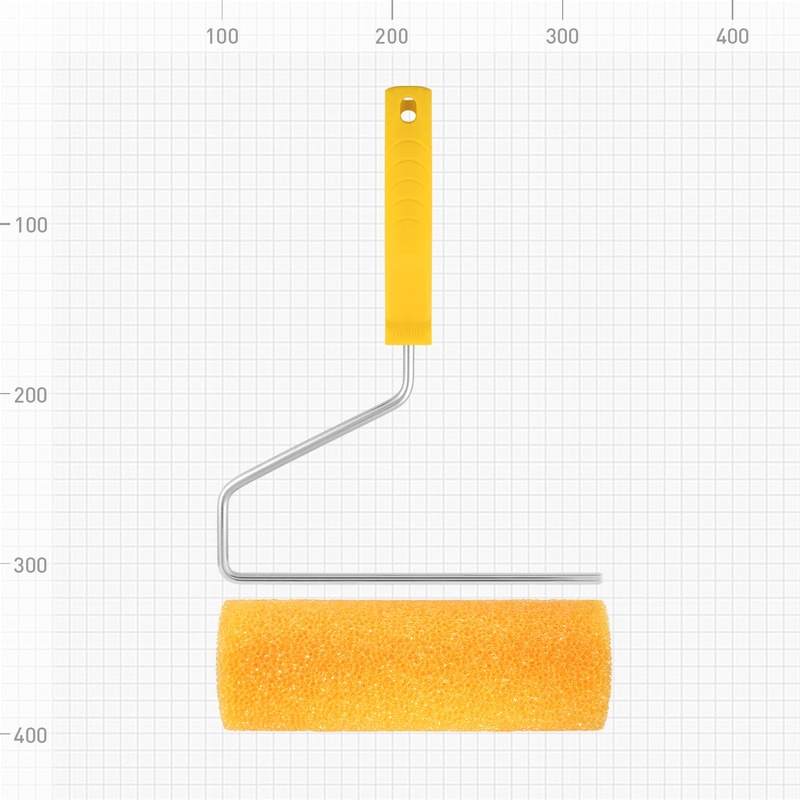 Валик структурный Biber 31568 Шероховатый с бюгелем 230 мм