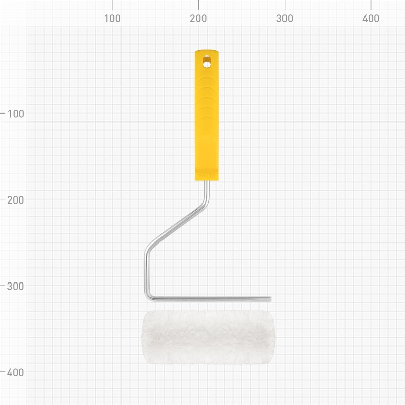 Валик Biber 32514, полиакрил, с бюгелем, ворс 17 мм, 150 мм
