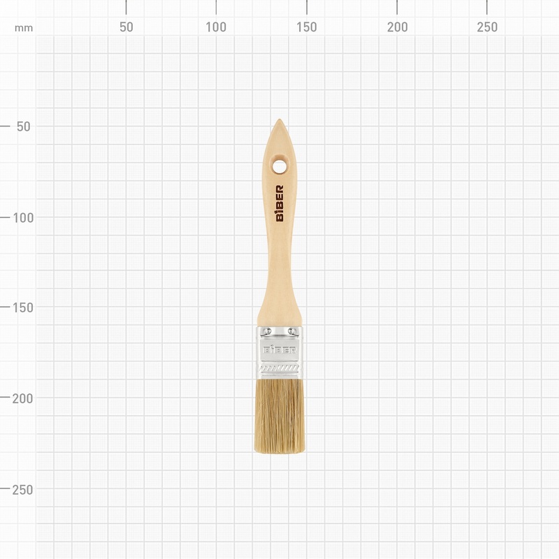 Кисть флейцевая Biber 31001 Эко 25 мм
