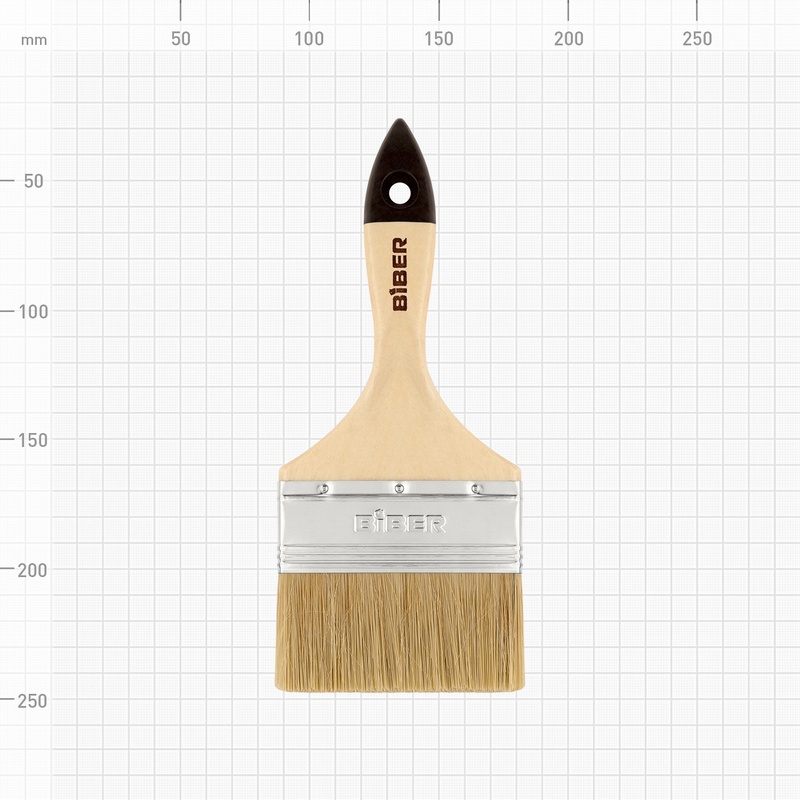 Кисть флейцевая Biber 31127 Стандарт 100 мм