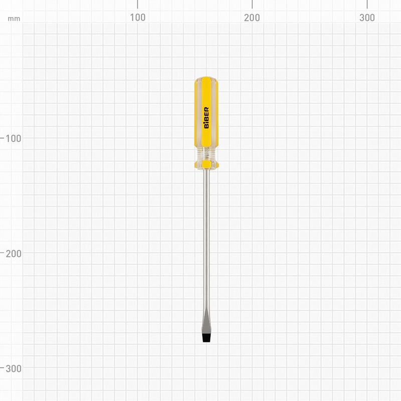 Отвертка Biber 85576 Стандарт SL 6х150 мм
