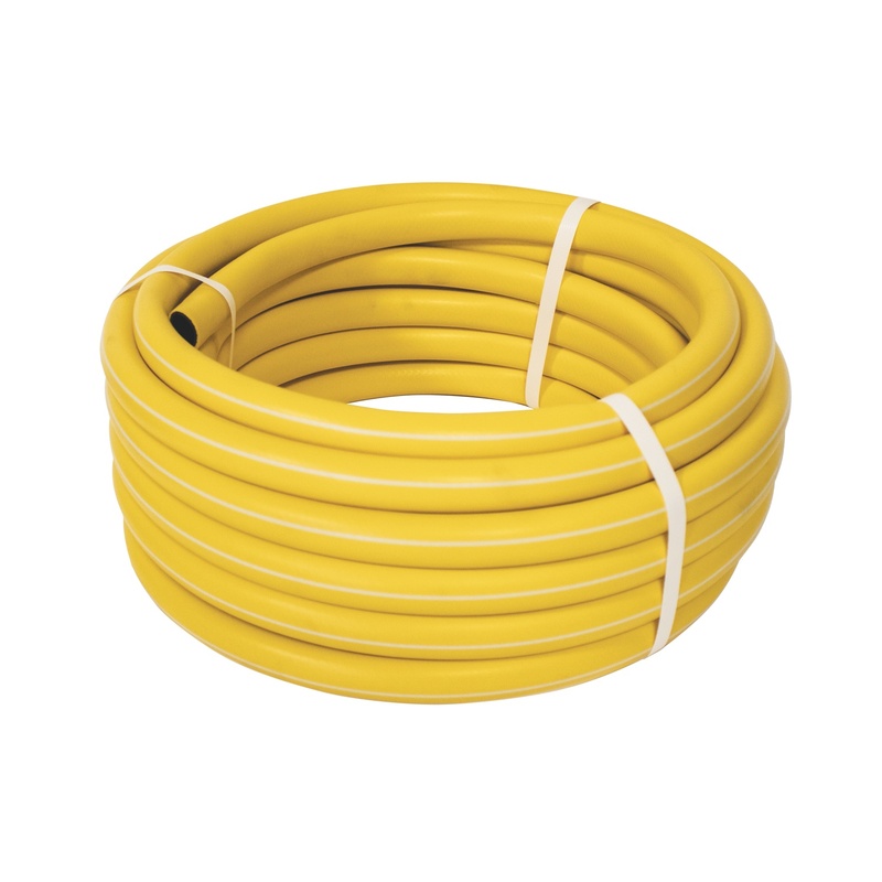 Шланг поливочный армированный Farina 93312 желтый 1/2", 25 м