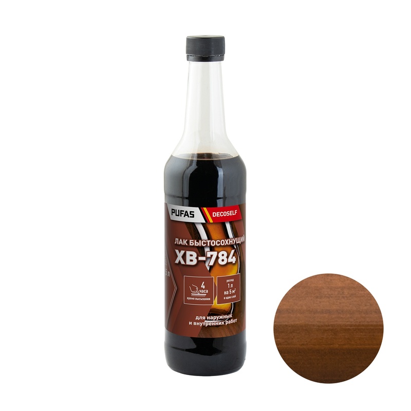 Лак ХВ-784 Pufas Decoself бук (0,5 л)