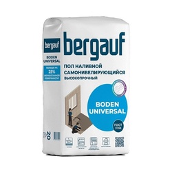 Наливной пол самонивелирующийся Bergauf Boden Universal высокопрочный (20 кг)