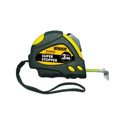 Рулетка Biber 40121 Super Stopper, автофиксация 3 м/16 мм