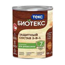 Антисептик Текс Bioteks состав 2в1 махагон (0,8 л)