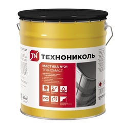 Мастика БПХ кровельная битумно-полимерная Технониколь №21 (Техномаст), 20 кг