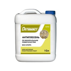 Антиплесень по минеральным поверхностям Оптимист C412 без хлора (10 л)