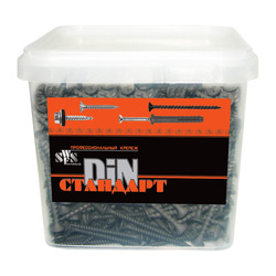 Саморез ШСММ SWFS пресс-шайба 4,2х16 (1400 шт) квадратный контейнер