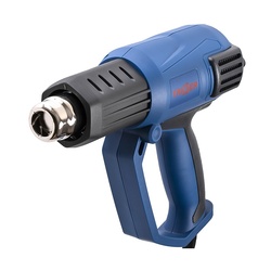 Фен строительный сетевой Trigger 20062, 2 кВт 50-650°, ЖК дисплей 4 насадки, L кабеля=3 м, кейс