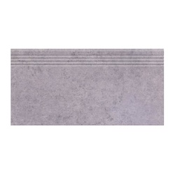 Ступень Gracia Ceramica Diamond, серый, 300х600х10 мм