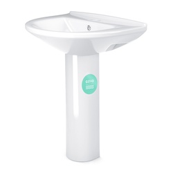 Раковина ВКЗ Gesso W101, 600х480х195 мм